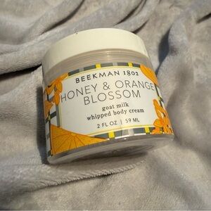 Beekman 1802 Honey & Orange Blossom Body Cream NEW deluxe mini